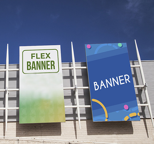 O que são Frontlit Flex Banners e por que são tão populares em publicidade externa